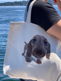 Canvas tote bag - Doxie