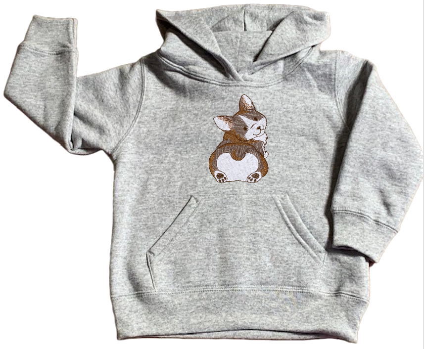 Corgi hoodie 2025