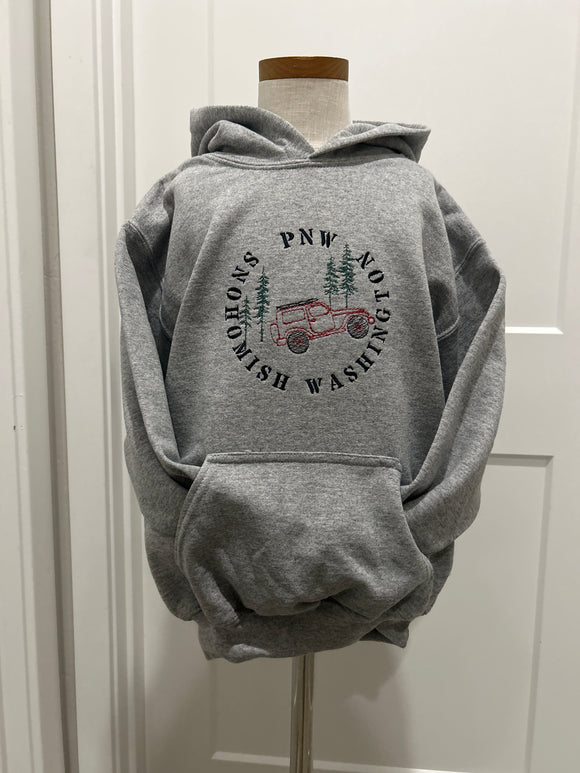 Youth Snohomish WA Jeep Hoodie
