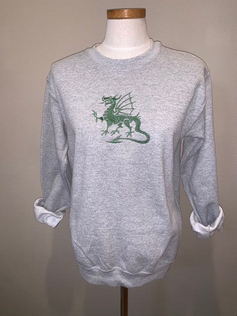 Custom Order: Dragon crew neck sweatshirt