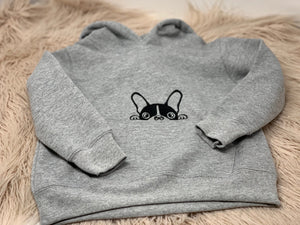 Toddler Dog hoodie - frenchie