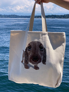 Canvas tote bag - Doxie