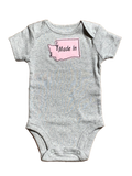 Embroidered onesie - Made in WA