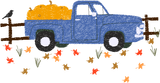 Toddler Pumpkin Truck Hoodie