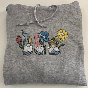Spring gnome hoodie sweatshirt